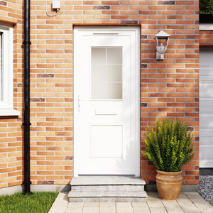 Bas de porte brosse en pvc transparent 1m