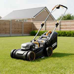 Tondeuse sans fil largeur de coupe 43 cm avec bac et mulching
