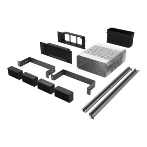 Kit de recyclage pour plaque induction avec hotte intégrée et filtres céramiques régénératifs