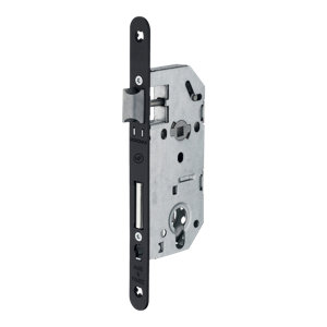Serrure à encastrer MONOMAX A40 acier têtière noire axe 40 mm 
