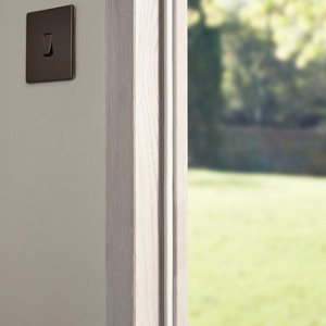 Joint adhesif en silicone "profil d" blanc 6m