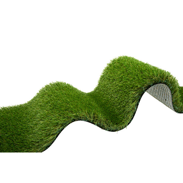 Gazon Synthétique Extérieur Gazon Synthétique OLIVO.Shop LUXURY SOFT - 40mm Drainant - Rouleau 2x3m - Vert Herbe Rouleau Gazon Synthétique