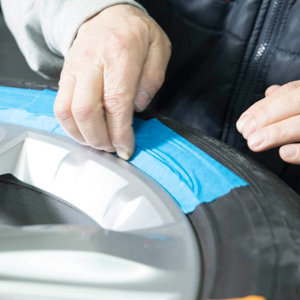 Ruban adhésif de masquage bleu extérieur 25 m x 36 mm