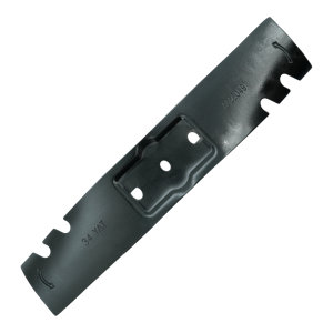 Lame de rechange en acier trempé pour tondeuse titan 18v tti1190lwm 34 cm