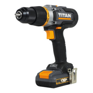 COFFRET PERCEUSE TITAN 18V + 74 ACC  