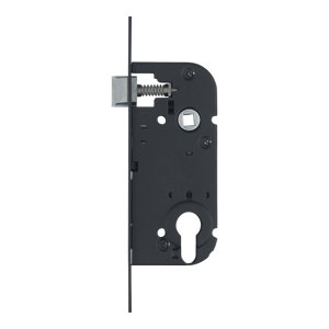 Serrure cylindre V BC, axe 40 mm, noire  