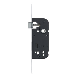 Serrure 1 2 TR V BR axe 40 mm, noire, 2 clés  