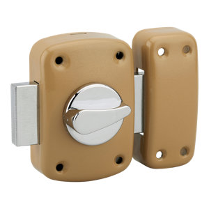 Verrou corvette BT cylindre 40 mm epoxy bronze, 3 clés  
