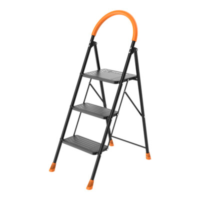 Marchepied 3 marches Magnusson en caoutchouc et acier charge maxi 150 kg hauteur 1 29 - vue 2