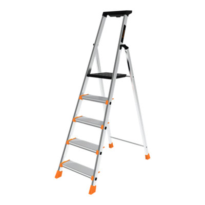 Escabeau aluminium 5 marches Magnusson - vue 2