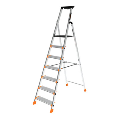 Escabeau aluminium 7 marches Magnusson