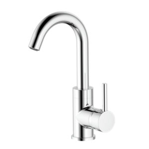 Mitigeur lavabo chromé avec bonde COGGIA