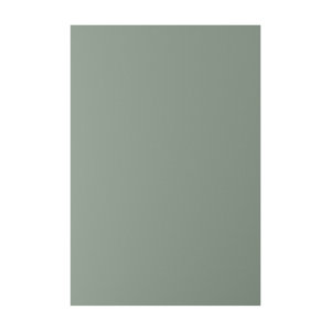 Finition meuble de cuisine caisson bas HONORIC vert mat 90x61 cm