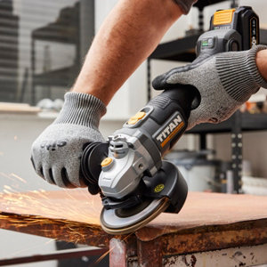Meuleuse d'angle sans fil 18V, 125 mm, 3 vitesses