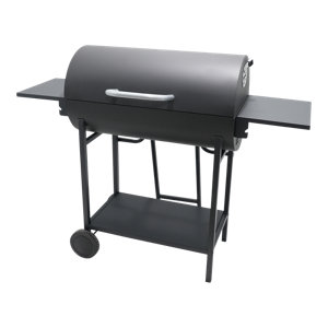 Barbecue charbon double cuisson avec couvercle et roues STOCKTON