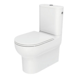Pack WC carene CALICIA blanc double chasse 79 cm x 63,5 cm x 35,9 cm