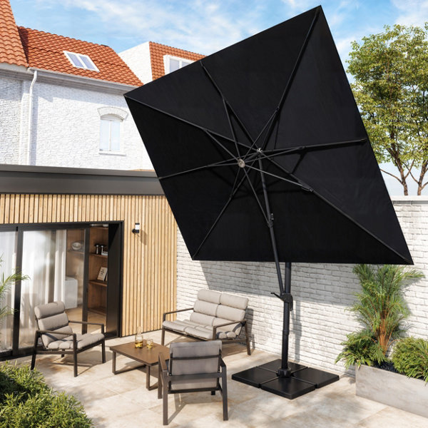 Parasol Poussette Universel Gris Anthracite – Protection UV, Flexible, Clip Robuste Pour Poussette, Landau, Vélo