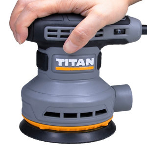 Ponceuse excentrique filaire 300 W plateau 125 mm vitesse variable 7000–13000 tr/min