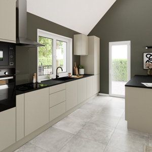 Cuisine Dorice beige mat