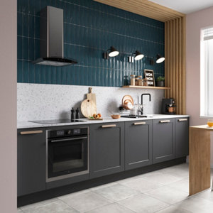 Cuisine Florie anthracite mat