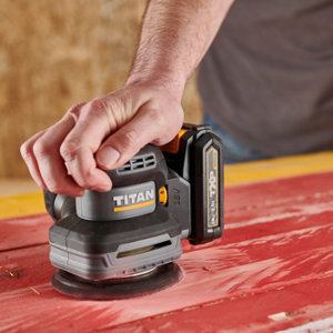 Ponceuse multifonction sans fil 18 V 3-en-1 vitesse variable 6 vitesses