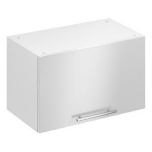 Meuble haut "Dorice" blanc brillant l.60 x h.36 x p.32 cm 1 porte relevable