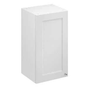 Meuble haut "Florie" blanc mat l.40 x h.72 x p.32 cm 1 porte