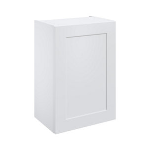 Meuble haut  "Florie" blanc mat l.50 x h.72 x p.32 cm 1 porte