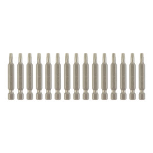Lot de 15 embouts de vissage TX20 - L. 50 mm