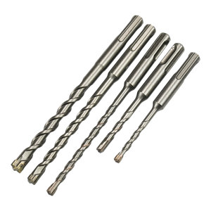 Coffret de 5 forets béton SDS+ pointe carbure de tungstène - DRS31015