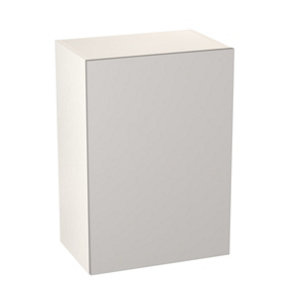 Meuble haut "Adèle" gris mat l.50 x h.72 x p.32 cm 1 porte