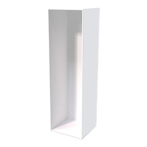 Meuble de rangement modulable CICERO blanc 200 cm x 60 cm x 55 cm