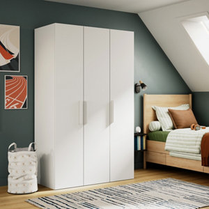 Ensemble accessoires de rangement CICERO 4 étagères blanches  40 x 55 cm 