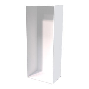 Meuble de rangement modulable CICERO blanc mat 200 x 80 x 55 cm