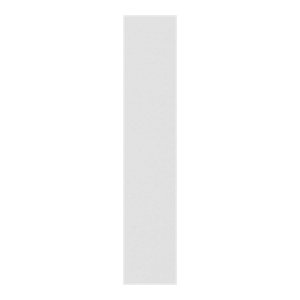 Porte de placard blanche CICERO 200 x 40 cm finition mate