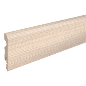 Plinthe décor imitation bois clair SWYBEI - L. 260 x H. 7 cm x Ép. 10 mm