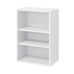 Meuble haut "Heline"noir mat l.50 x h.72 x p.32 cm 1 porte