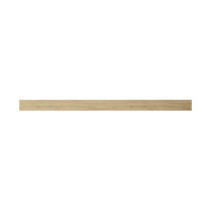 Plinthe de cuisine GLORIAN effet chêne clair H15 × L240 cm