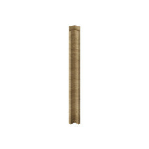 Cornière d'angle meuble bas de cuisine GLORIAN effet chêne clair H71,5 × L5,9 cm