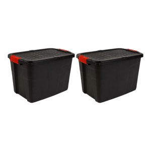 Lot de 2 malles 60L - 60x40x40 cm