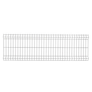 Panneau grillage rigide gris anthracite LOUGA  - H. 63 x 198 cm