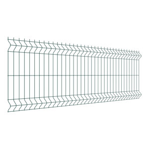Panneau grillage rigide vert LOUGA - H. 63 cm x 198 cm
