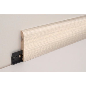 Plinthe SANREMO 260 cm x 7 cm x 10 mm pour finition murale intérieure