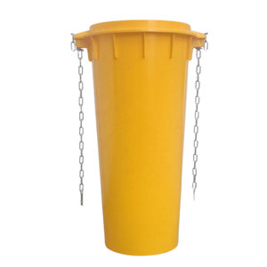 Kit complet goulottes à gravats hauteur 7 mètres avec cadre et bouche de départ