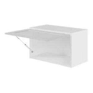 Meuble sur-hotte de cuisine ACASUS gris mat - L.60 x H.36 x P.32 cm