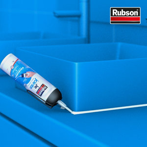 Joint silicone avec pistolet - Blanc - 100 ml