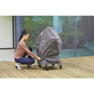 Housse extérieur barbecue rond diamètre 80 cm