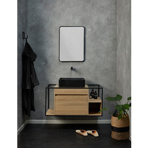 Lot de 2 panneaux décoratifs gris OASIS - l.90 x H.260 cm