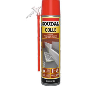 Colle Polyuréthane 500 ml pour plaque de plâtre