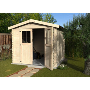 Abri de jardin en bois 28 mm HECTOR - 4,30 m²